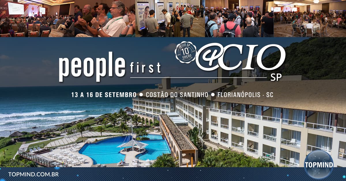 TOPMIND demonstra solução para gestão de salas de reunião durante 4CIO SP